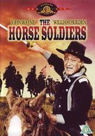 The Horse Soldiers - British DVD movie cover (xs thumbnail)