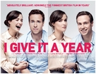 I Give It a Year - British Movie Poster (xs thumbnail)