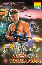 American Commandos - British VHS movie cover (xs thumbnail)