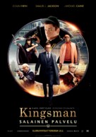 Kingsman: The Secret Service - Finnish Movie Poster (xs thumbnail)