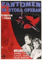 Phantom of the Opera - Swedish Movie Poster (xs thumbnail)