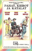 Il bianco, il giallo, il nero - Finnish VHS movie cover (xs thumbnail)