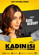 Kadin Isi Banka Soygunu - Turkish Movie Poster (xs thumbnail)