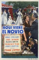 Here Comes the Groom - Spanish Movie Poster (xs thumbnail)