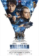 Valerian and the City of a Thousand Planets - Italian Movie Poster (xs thumbnail)