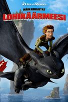 How to Train Your Dragon - Finnish DVD movie cover (xs thumbnail)