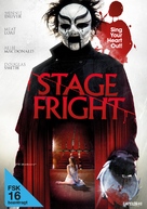 Stage Fright - German DVD movie cover (xs thumbnail)