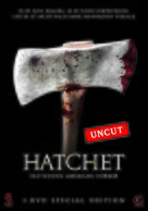 Hatchet - German DVD movie cover (xs thumbnail)