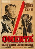 The People Against O&#039;Hara - Italian Movie Poster (xs thumbnail)