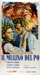 Il mulino del Po - Italian Movie Poster (xs thumbnail)