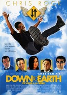 Down To Earth - Spanish Movie Poster (xs thumbnail)