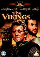 The Vikings - British DVD movie cover (xs thumbnail)