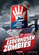 Attack of the Lederhosenzombies - Austrian Movie Poster (xs thumbnail)