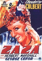 Zaza - Spanish Movie Poster (xs thumbnail)