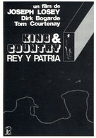 King &amp; Country - Spanish Movie Poster (xs thumbnail)