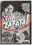 Viva Zapata! - Swedish Movie Poster (xs thumbnail)
