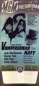 Dance of the Vampires - Swedish Movie Poster (xs thumbnail)