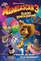 Madagascar 3: Europe&#039;s Most Wanted - German DVD movie cover (xs thumbnail)