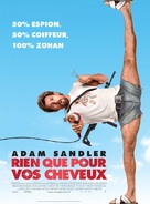 You Don&#039;t Mess with the Zohan - French Movie Poster (xs thumbnail)