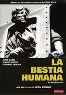 La b&ecirc;te humaine - Spanish Movie Cover (xs thumbnail)