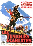 North West Mounted Police - French Movie Poster (xs thumbnail)