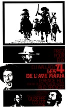 I quattro dell&#039;Ave Maria - French Movie Poster (xs thumbnail)