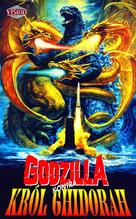 Gojira tai Kingu Gidor&acirc; - Polish VHS movie cover (xs thumbnail)