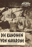The Guns of Navarone - German poster (xs thumbnail)