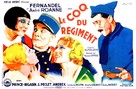 Coq du r&egrave;giment, Le - French Movie Poster (xs thumbnail)