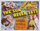 The Sun Never Sets - Re-release movie poster (xs thumbnail)
