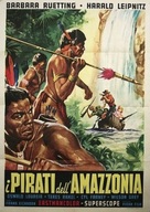 Und der Amazonas schweigt - Italian Movie Poster (xs thumbnail)