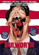 Bulworth - German Movie Poster (xs thumbnail)