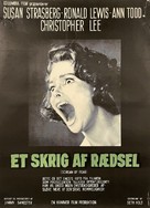 Taste of Fear - Danish Movie Poster (xs thumbnail)