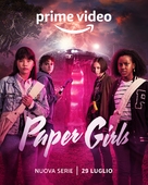 &quot;Paper Girls&quot; - Italian Movie Poster (xs thumbnail)