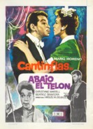 Abajo el tel&oacute;n - Spanish Movie Poster (xs thumbnail)