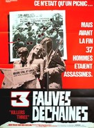 Killers Three - French Movie Poster (xs thumbnail)