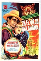 In Old Oklahoma - Spanish Movie Poster (xs thumbnail)