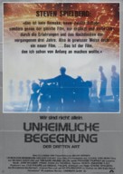 Close Encounters of the Third Kind - German Movie Poster (xs thumbnail)
