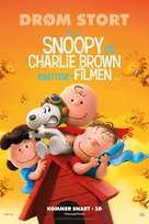 The Peanuts Movie - Norwegian Movie Poster (xs thumbnail)