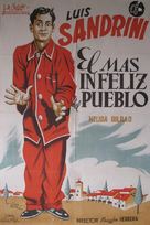 El m&aacute;s infeliz del pueblo - Spanish Movie Poster (xs thumbnail)
