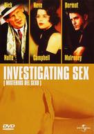 Investigating Sex - Spanish DVD movie cover (xs thumbnail)