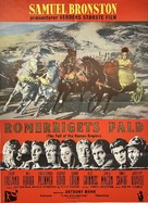 The Fall of the Roman Empire - Danish Movie Poster (xs thumbnail)