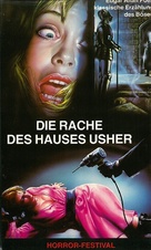 Revenge in the House of Usher - German VHS movie cover (xs thumbnail)