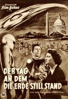 The Day the Earth Stood Still - German poster (xs thumbnail)