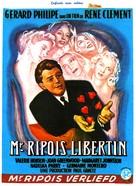 Monsieur Ripois       - Belgian Movie Poster (xs thumbnail)