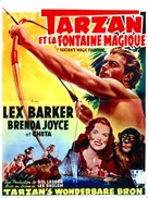 Tarzan&#039;s Magic Fountain - Belgian Movie Poster (xs thumbnail)