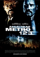 The Taking of Pelham 1 2 3 - Portuguese Movie Poster (xs thumbnail)