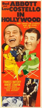 Abbott and Costello in Hollywood Poster