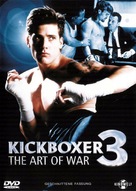 Kickboxer 3: The Art of War - German DVD movie cover (xs thumbnail)