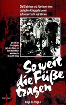 So weit die F&uuml;&szlig;e tragen - German VHS movie cover (xs thumbnail)